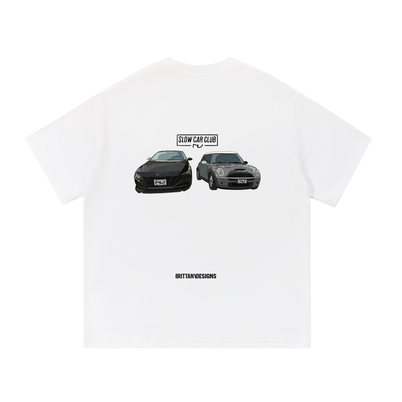 SLOW CAR CLUB X BRITTANY DESIGNS Custom T-Shirt
