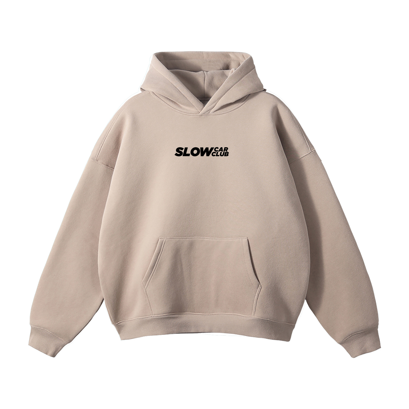 BUILT NOT BOUGHT OVERSIZE HOODIE